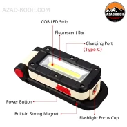 نورافکن سانری مدل AURORA  V380