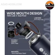 بطری دو جداره سانتکو مدل K2 Bottle 950ml