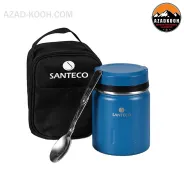 فلاسک غذا دو جداره سانتکو مدل SANTECO KOGE Thermal Food Jar With Spoon 500ML
