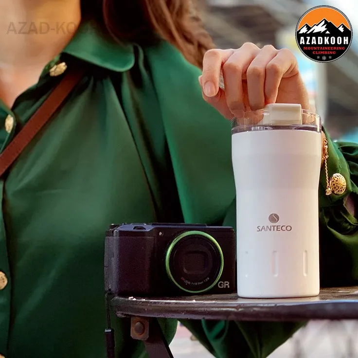 ماگ دو جداره سانتکو مدل کاریبا Santeco Kariba mug 350ML