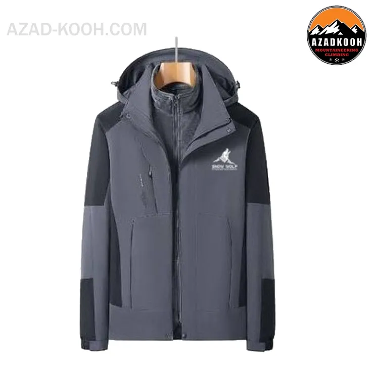 کاپشن دو پوش SNOW WOLF کد 551818 مردانه