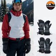 دستکش گورتکس دو انگشتی المنت دار GOLOV.EJOY کد SK37