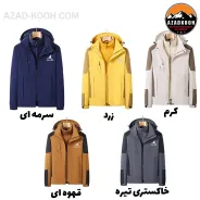 کاپشن دو پوش SNOW WOLF کد 551818 مردانه