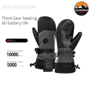 دستکش گورتکس دو انگشتی المنت دار GOLOV.EJOY کد SK37