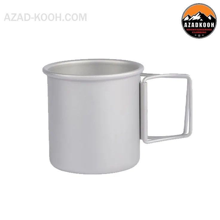 لیوان آلومینیومی دسته دار