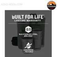 ست شات و قمقمه کتابی استنلی Adventure Steel Shots + Flask