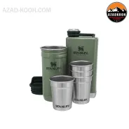 ست شات و قمقمه کتابی استنلی Adventure Steel Shots + Flask