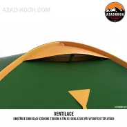 چادر 2 نفره هاسکی مدل BIZAM 2 CLASSIC