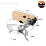 اجاق گاز سفری و کمپینگ تاشو portable cassette stove