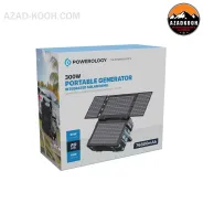 پاورژنراتور پاورولوجی سولار 300 وات مدل PPBCHA38 – ظرفیت 76800میلی آمپر