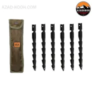 میخ چادر 15 سانتی هپی کمپ کد 46815 – مجموعه 6 عددی