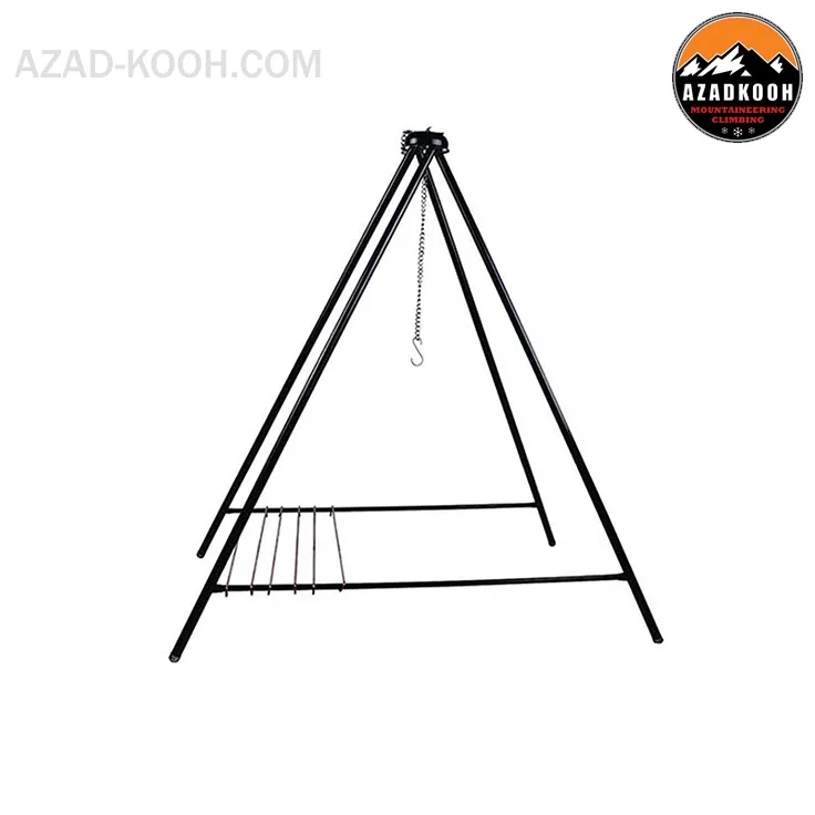 منقل سرخپوستی چهارپایه سایز بزرگ