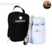 فلاسک غذا دو جداره سانتکو مدل SANTECO KOGE Thermal Food Jar With Spoon 500ML