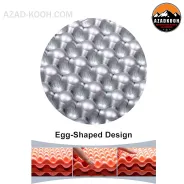 زیرانداز کیسه خواب آکاردئونی  مونتین اسپرینگ مدل S55