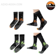 جوراب پشمی زمستانی ساق بلندRBAO مدل RB3356