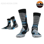جوراب پشمی زمستانی ساق بلندRBAO مدل RB3358B