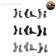 جوراب پشمی زمستانی ساق متوسط RBAO مدل RB3333