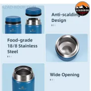 فلاسک غذا دو جداره سانتکو مدل SANTECO KOGE Thermal Food Jar With Spoon 500ML