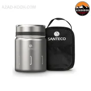 فلاسک غذا دو جداره سانتکو مدل SANTECO KOGE Thermal Food Jar With Spoon 500ML