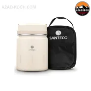 فلاسک غذا دو جداره سانتکو مدل SANTECO KOGE Thermal Food Jar With Spoon 500ML