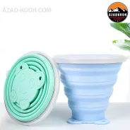 لیوان سیلیکونی تاشو بلک دیر  180 میلی لیتر