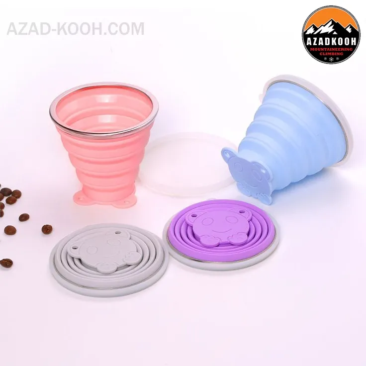 لیوان سیلیکونی تاشو بلک دیر  270 میلی لیتر