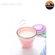 لیوان سیلیکونی تاشو بلک دیر  180 میلی لیتر