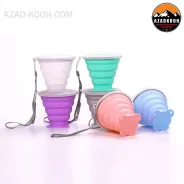 لیوان سیلیکونی تاشو بلک دیر  180 میلی لیتر