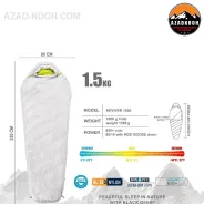 کیسه خواب پر بلک دیر مدل Reviver 1000