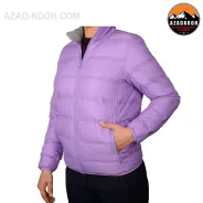 کاپشن دو پوش پر زنانه اسنوهاک مدل 9132