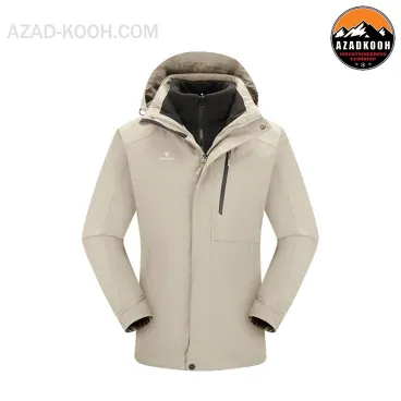 کاپشن دو پوش مردانه کاراکال مدل CA-3101A