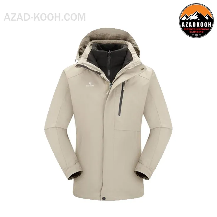 کاپشن دو پوش مردانه کاراکال مدل CA-3101A